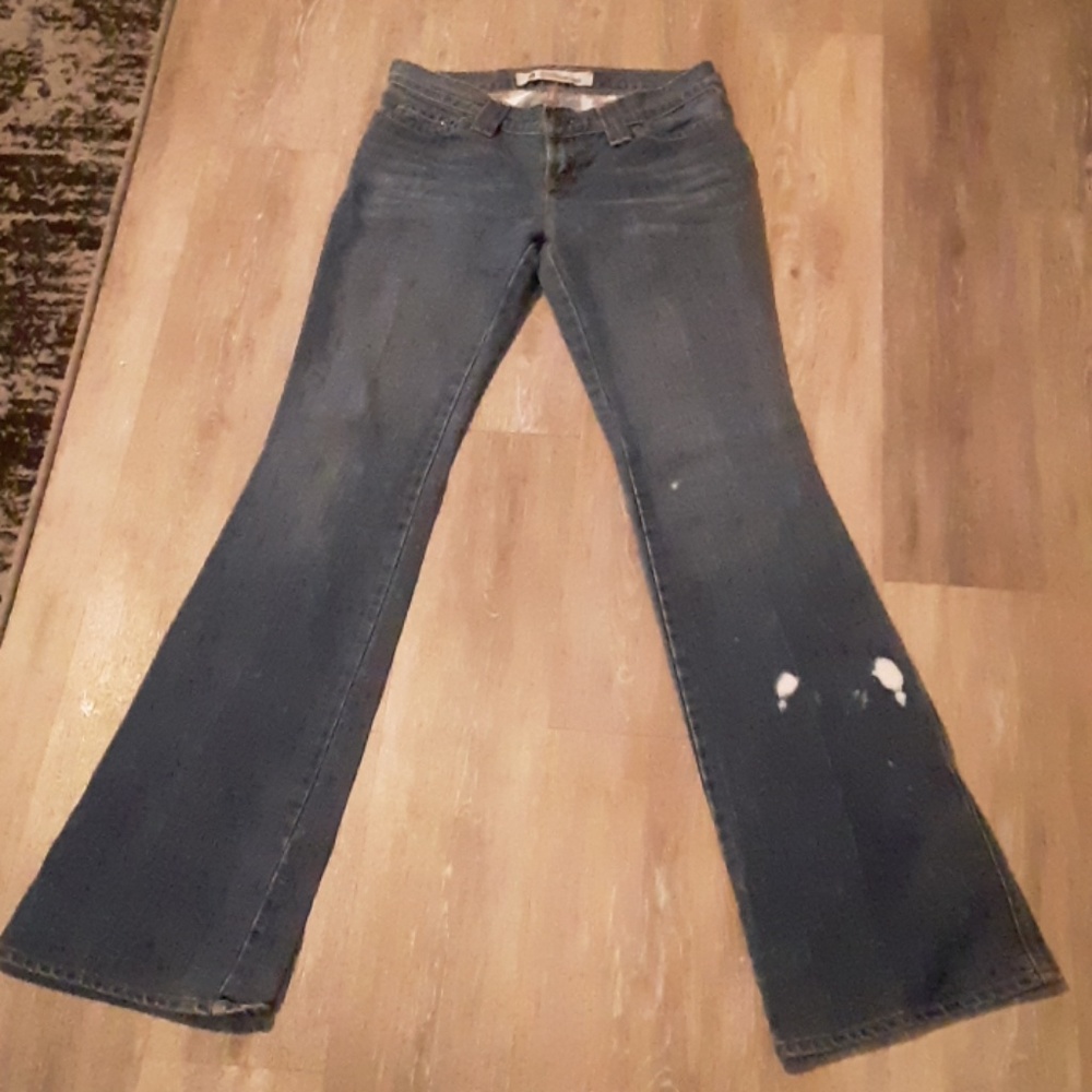 Gap low rise, flared artist jeans-2 long